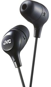 JVC HAFX38MB Marshmallow Earphones With Microphone & In-line Remote (Black)