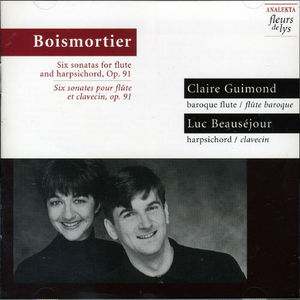 Six Sonates Pour Flute , Claire Guimond