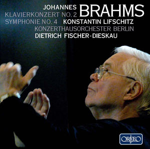 Klavierkonzert No 2 / Symphonie No 4 , Dietrich Fischer-Dieskau