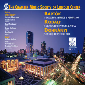 Sonatas for Two Pianos , Chamber Music Society of Lincoln Center