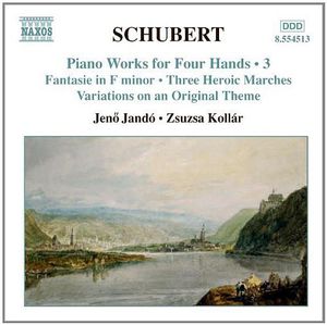 Piano Works for Four Hands 3 , F. Schubert