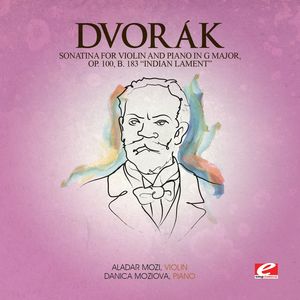 Sonatina Viol & Piano G Maj 100 B 183 Minindian , Dvorak