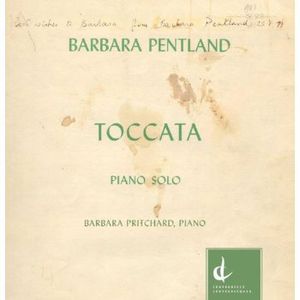 Toccata , Barbara Pentland