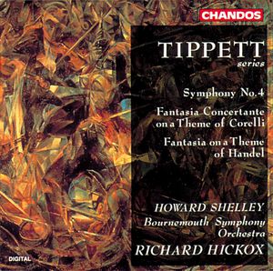 Symphony 4 / Fantasi on a Theme By Handel , Richard Hickox