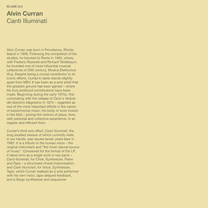 Canti Illuminati , Alvin Curran
