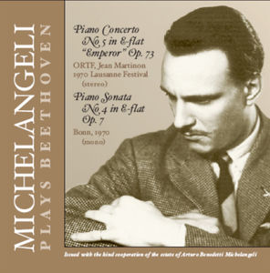 Michelangeli Plays Beethoven , Ludwig van Beethoven