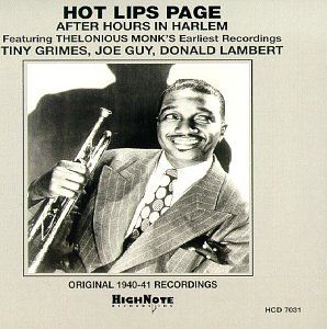 After Hours at Minton's , Hot Lips Page