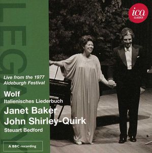 Ica Legacy: Wolf Italienisches Liederbuch , John Shirley-Quirk