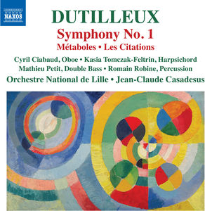Symphony 1 / Metaboles / Les Citations , Dutilleux