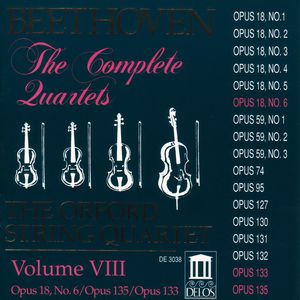 Complete Quartets 8 , Ludwig van Beethoven