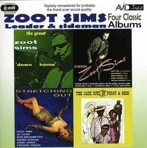 Stretching Out/ Starring Zoot/ Downhome/ Jazz Soul Of Porgy and Bess , Zoot Sims