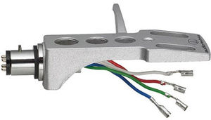 Audio Technica AT-HS1 Universal 1/ 2-Mount Headshell (Silver)