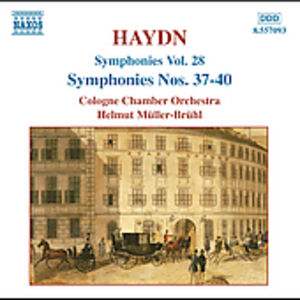 Symphonies 37-40 28 , Helmut M ller-Br hl