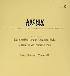 Bach Suites For Cello Solo , Enrico Mainardi