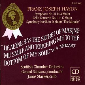 Symphonies 21 & 96 / Cello Concerto , Gerard Schwarz