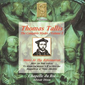 Complete Works 2: Music at the Reformation , Chapelle du Roi