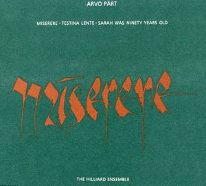 Miserere , Dennis Russell Davies