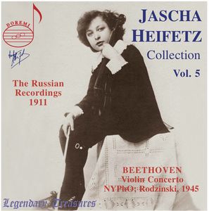 Jascha Heifetz Coll 5: Russian Recordings 1911 , Jascha Heifetz
