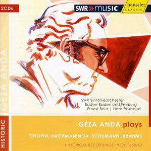 Plays Chopin Rachmaninoff Schumann Brahms , G za Anda