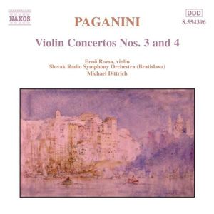 Violin Concertos 3 & 4 , Erno Rozsa