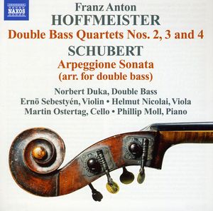 Double Bass Quartets 2-4 / Arpeggione Sonata , Norbert Duka