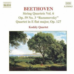String Quartets #6 , Ludwig van Beethoven