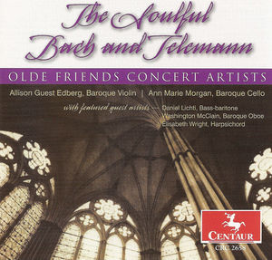 Soulful Bach & Telemann , Ann Marie Morgan
