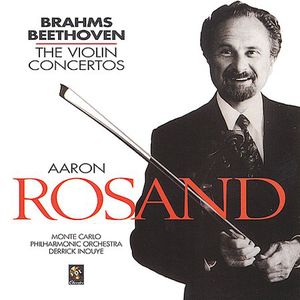Violin Concertos By Brahms & Beethoven , Aaron Rosand