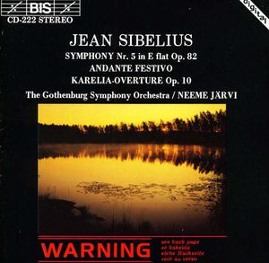 Symphony 5 / Andante Festivo , Neeme Järvi