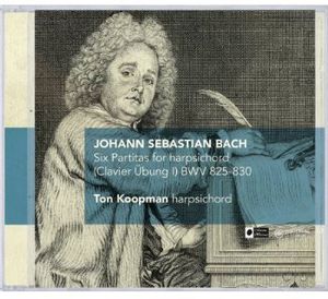 Six Partitas for Harpsichord BWV 825-830 , J.S. Bach