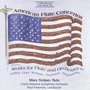 American Flute Ctos: WRKS for Flute & Orchestra , Mary Stolper