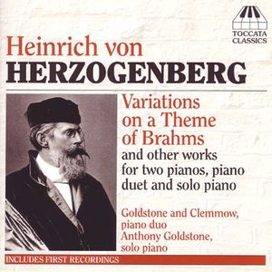 Variations on a Theme of Brahms , Anthony Goldstone