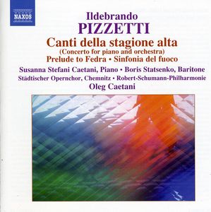 Concerto for Piano & Orchestra /  Prelude to Fedra 