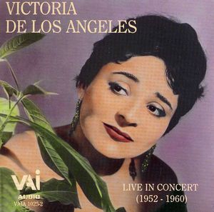 Live in Concert , Victoria de los Angeles