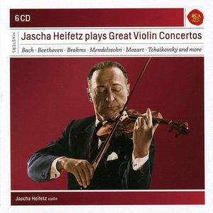 Jascha Heifetz Plays Great Violin Concertos , Jascha Heifetz