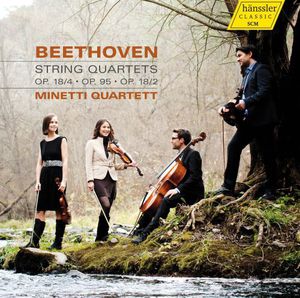 String Quartets Op.18/ 2 & Op.18/ 4 & Op.95 , Minetti Quartett