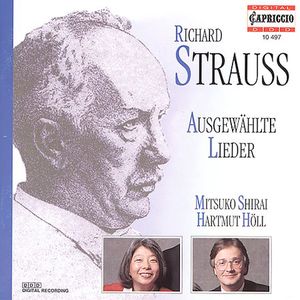 Richard Strauss 27 Lieder , Mitsuko Shirai