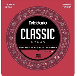 D'Addario EJ27N Student Nylon Classical Guitar Strings Normal Tension 