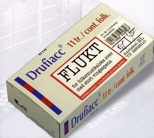 Drufiacc , Flukt