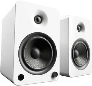 Kanto YU6MW Bluetooth Powered Speakers - 200 Watts - Phono Preamp (Matte White)