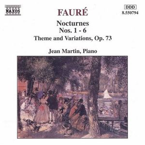 Nocturnes 1-6 / Theme & Variations , Jean Martin
