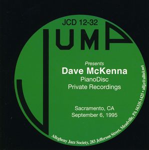 Pianodisc Private Recordings , Dave McKenna