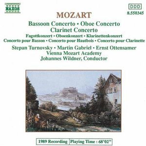 Concertos for Bassoon, Oboe & Clarinet , W.a. Mozart