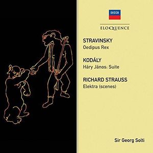 Stravinsky: Oedipus Rex /  Strauss: Elektra Scenes