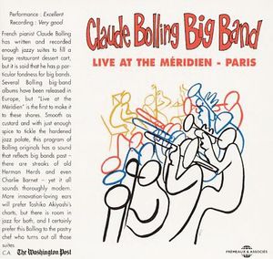 Live At The Meridien Paris , Claude Bolling