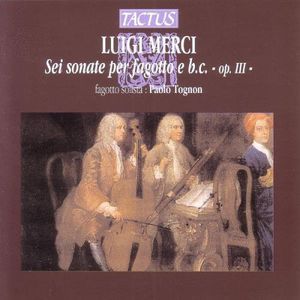 6 Bassoon Sonatas , Paolo Tognon
