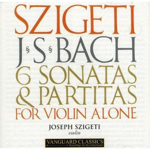 6 Sonatas & Partitas for Solo Violin , J.S. Bach