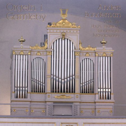 Plays Organ of Gamleby Church Sweden