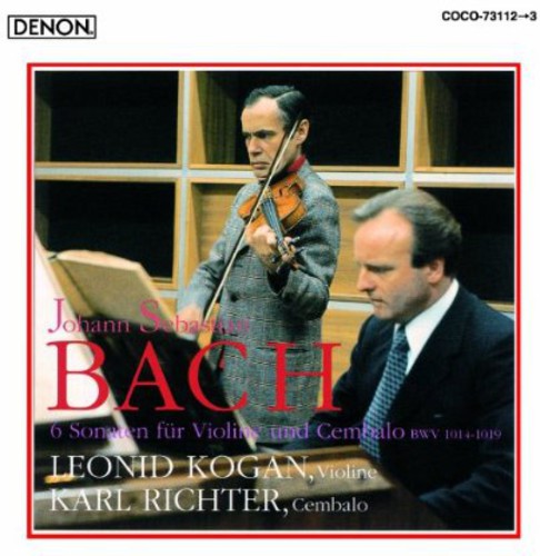 J. S. Bach: 6 Sonaten Fur Violine Und