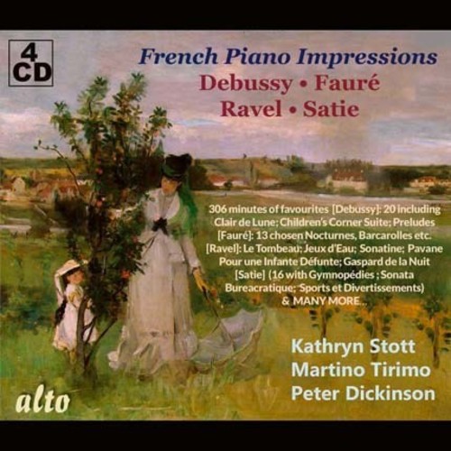 French Piano Impressions / Debussy - Faure - Ravel - Satie